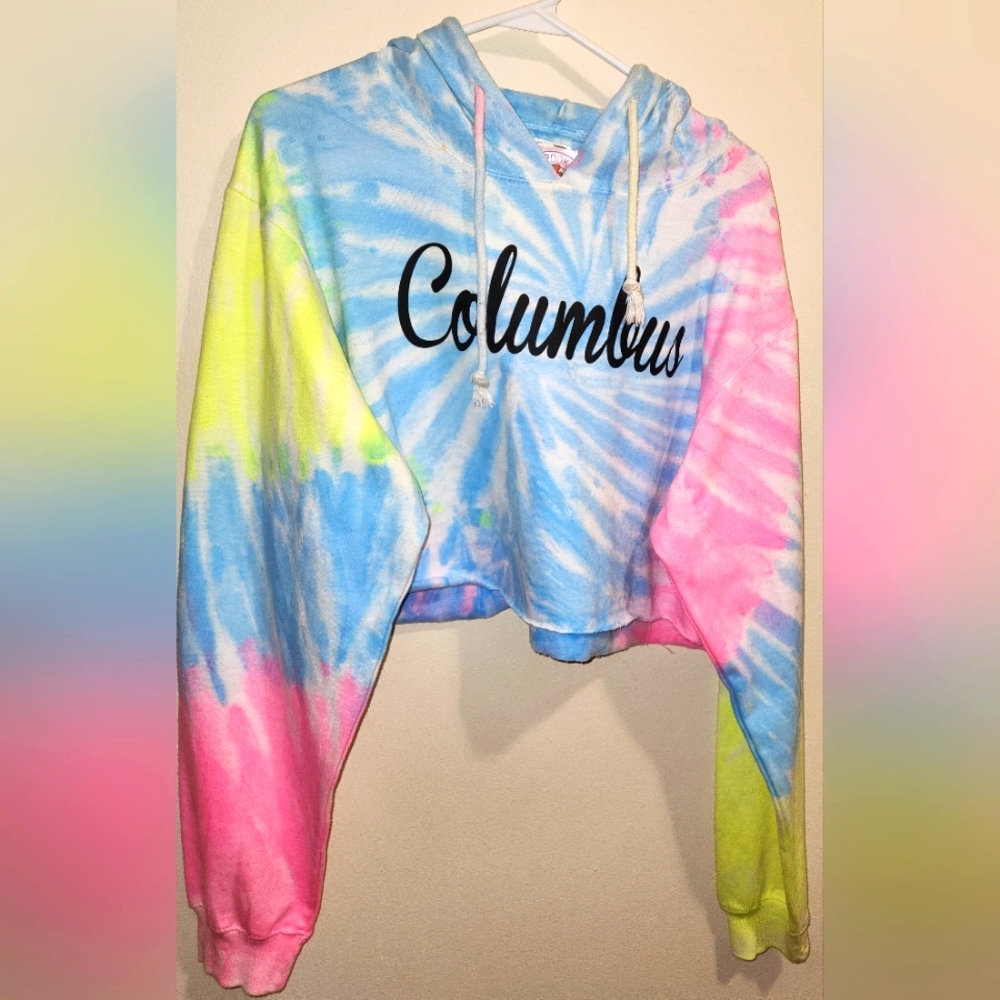 Crop top hoodie